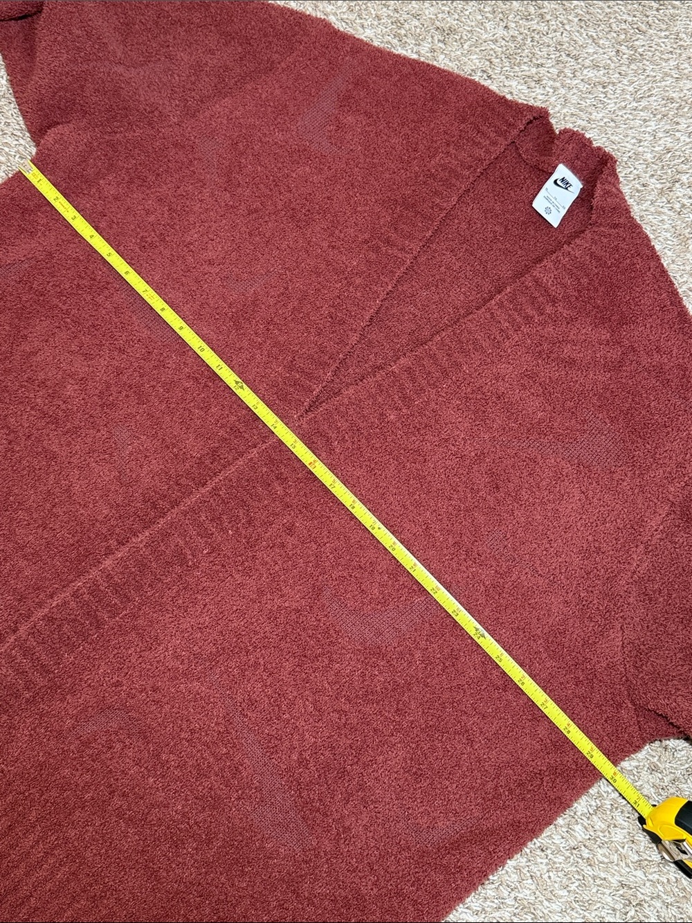 Nike Phoenix Cozy Bouclé Oversized Cardigan - Picture 6 of 8